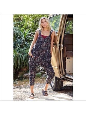 Free People Movement High Tide Jumpsuit size Medium NWOT